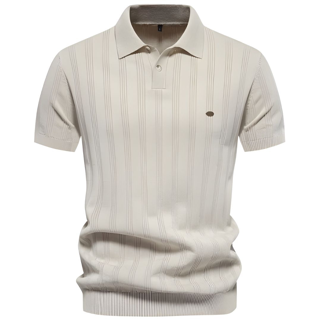 Anna & Julia® | Casualowe męskie polo w paski