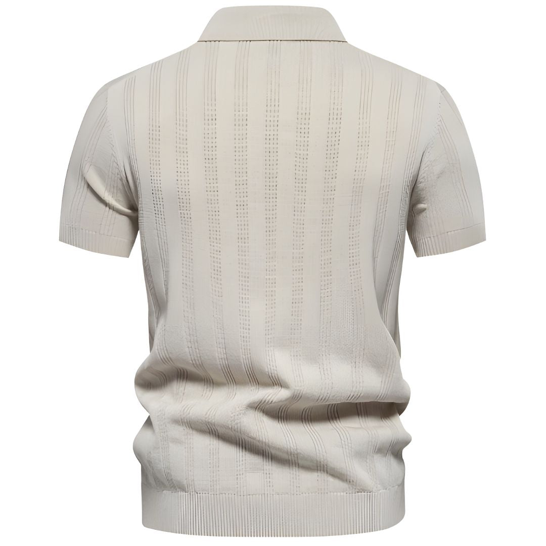 Anna & Julia® | Casualowe męskie polo w paski