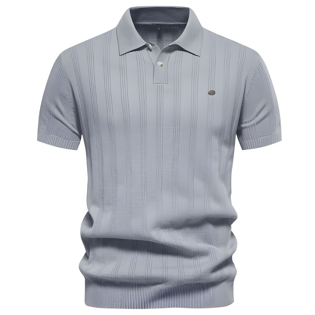 Anna & Julia® | Casualowe męskie polo w paski