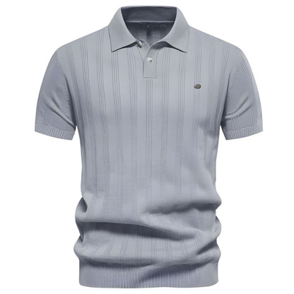 Anna & Julia® | Casualowe męskie polo w paski