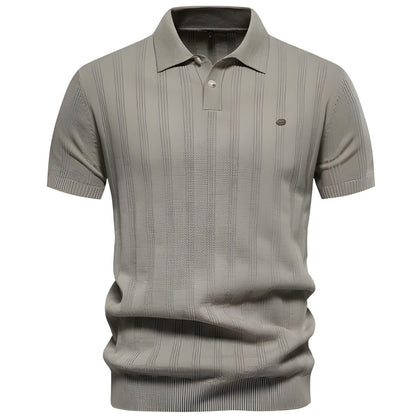 Anna & Julia® | Casualowe męskie polo w paski