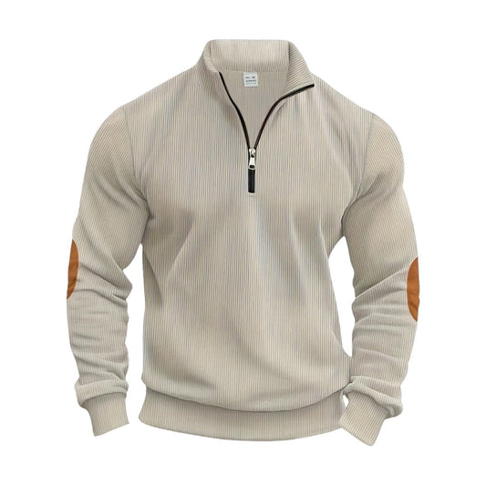 Anna & Julia® | Sweter half-zip w stylu retro