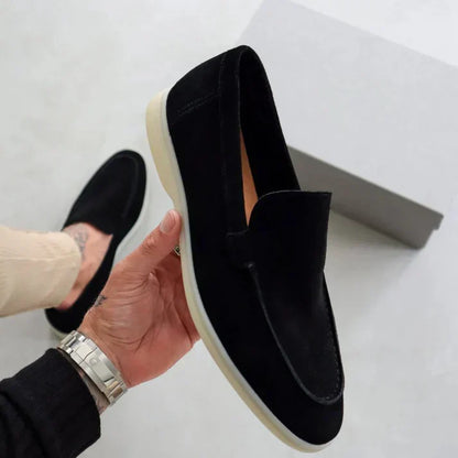 Anna & Julia® | Eleganckie zamszowe mokasyny