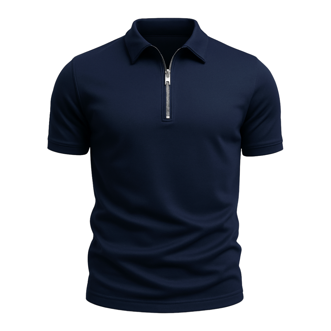 Anna & Julia® | Klasyczne polo na zamek