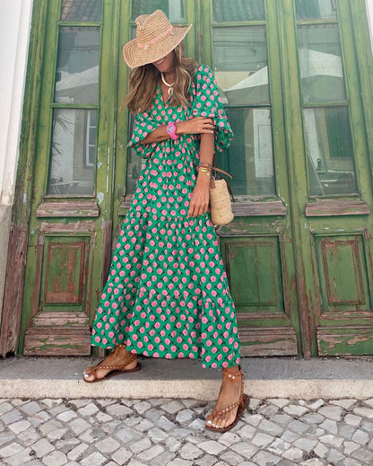 Anna & Julia® | Elegancka sukienka boho