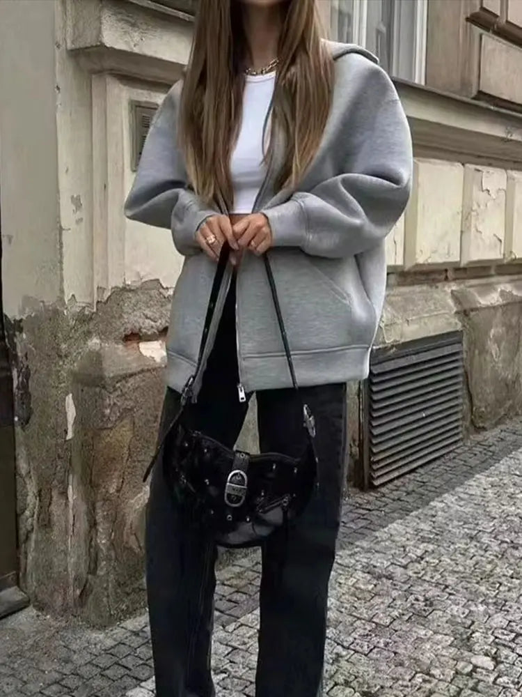 Anna & Julia® | Płaszcz damski z długimi rękawami