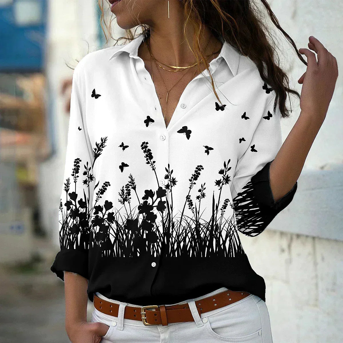 Anna & Julia® | Modna bluzka z nadrukiem