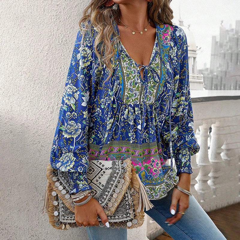 Anna & Julia® | Stylowa bluzka w kwiaty