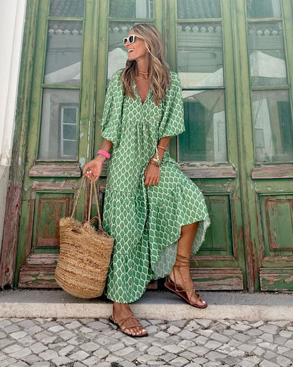 Anna & Julia® | Elegancka sukienka boho