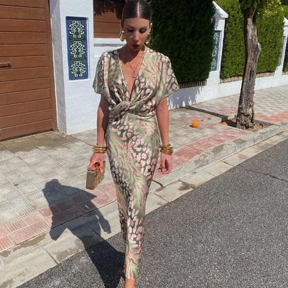Anna & Julia® | Elegancka letnia sukienka o płynnym kroju