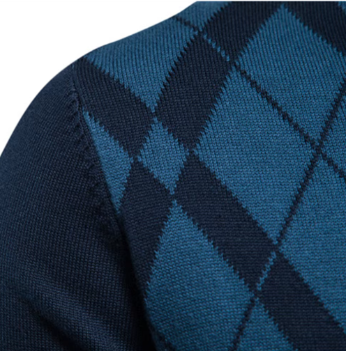 Anna & Julia® | Męski sweter half-zip
