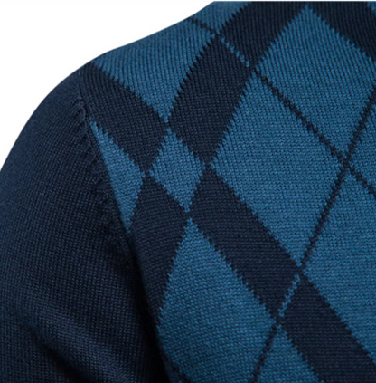 Anna & Julia® | Męski sweter half-zip