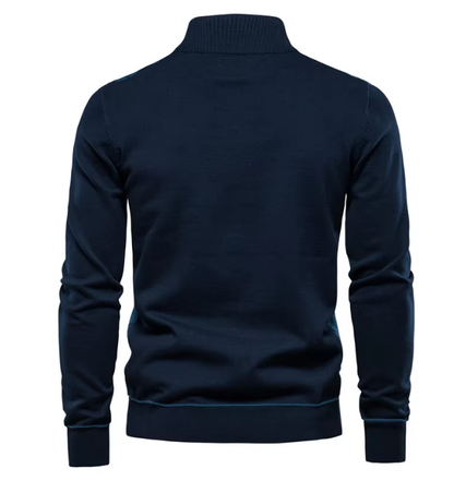 Anna & Julia® | Męski sweter half-zip