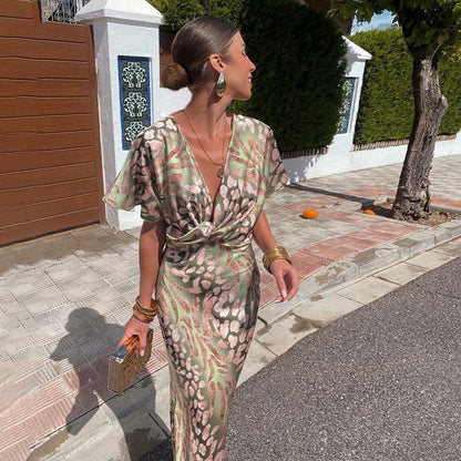 Anna & Julia® | Elegancka letnia sukienka o płynnym kroju