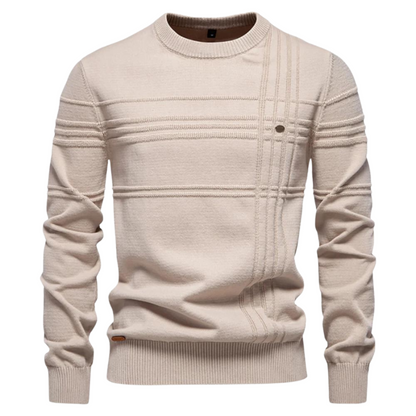 Levii Koelman Herenpullover Ruitdesign