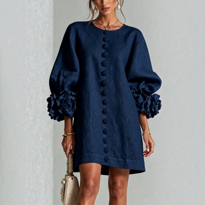 Anna & Julia® | Amara – elegancka sukienka mini w kwiaty