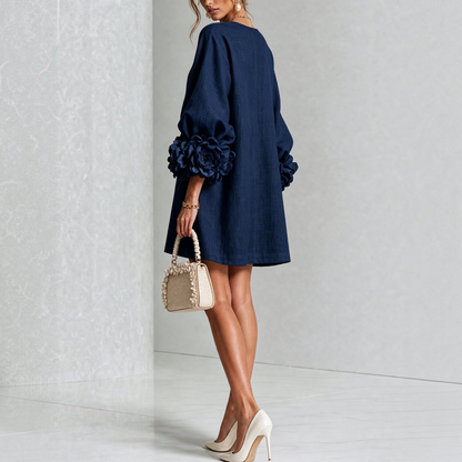 Anna & Julia® | Amara – elegancka sukienka mini w kwiaty