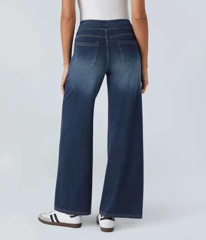 Anna & Julia® | Wygodne jeansy z wysokim stanem