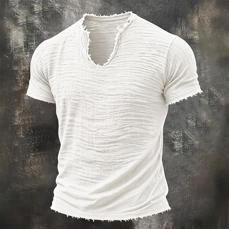 Anna & Julia® | T-shirt z dekoltem w serek