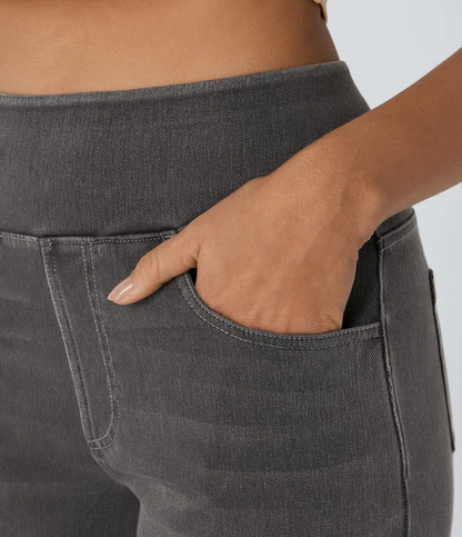 Anna & Julia® | Wygodne jeansy z wysokim stanem