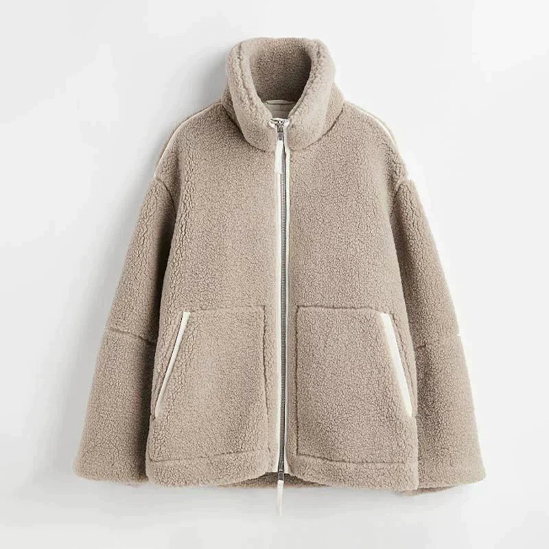 Anna & Julia® | Kamizelka z polaru teddy