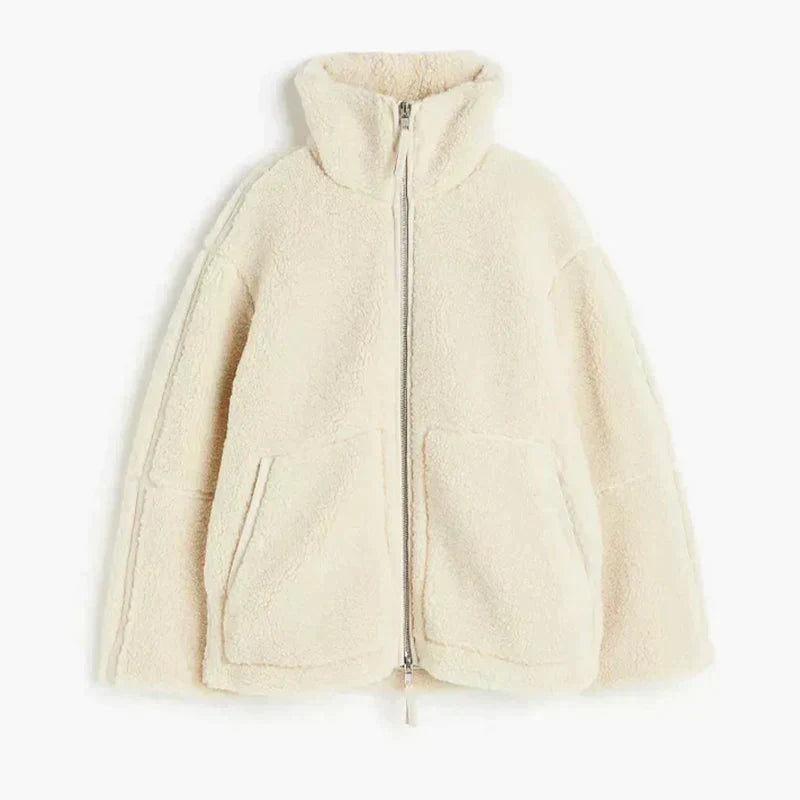 Anna & Julia® | Kamizelka z polaru teddy