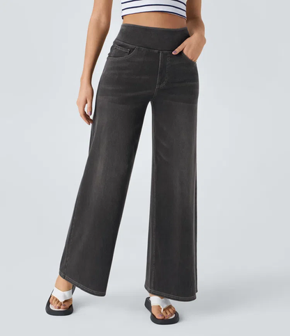 Anna & Julia® | Wygodne jeansy z wysokim stanem