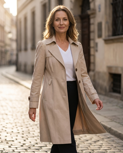 Anna & Julia® | Elegancki wygodny płaszcz letni