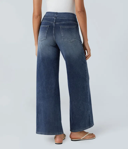 Anna & Julia® | Wygodne jeansy z wysokim stanem