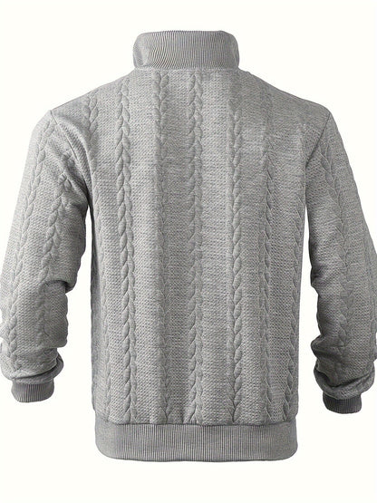 Anna & Julia® | Dzianinowa bluza rozpinana