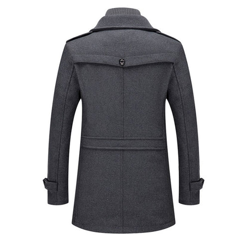 Anna & Julia® | Stylowy klasyczny płaszcz zimowy