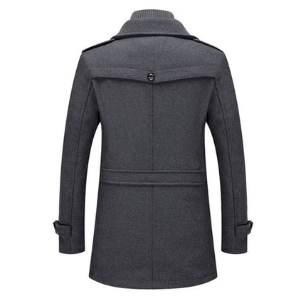 Anna & Julia® | Stylowy klasyczny płaszcz zimowy