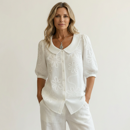 Anna & Julia® | Elegancka miękka bluzka damska