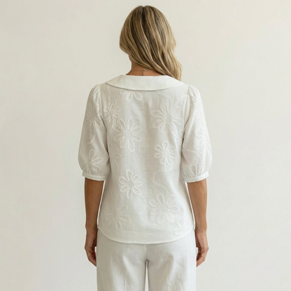Anna & Julia® | Elegancka miękka bluzka damska