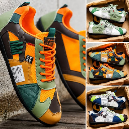 Anna & Julia® | Kolorowe sneakersy retro