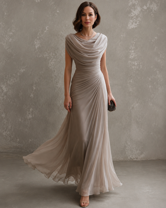Anna & Julia® | Jilliann – elegancka sukienka maxi