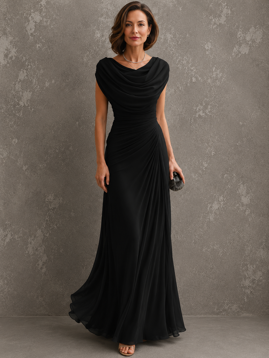 Anna & Julia® | Jilliann – elegancka sukienka maxi