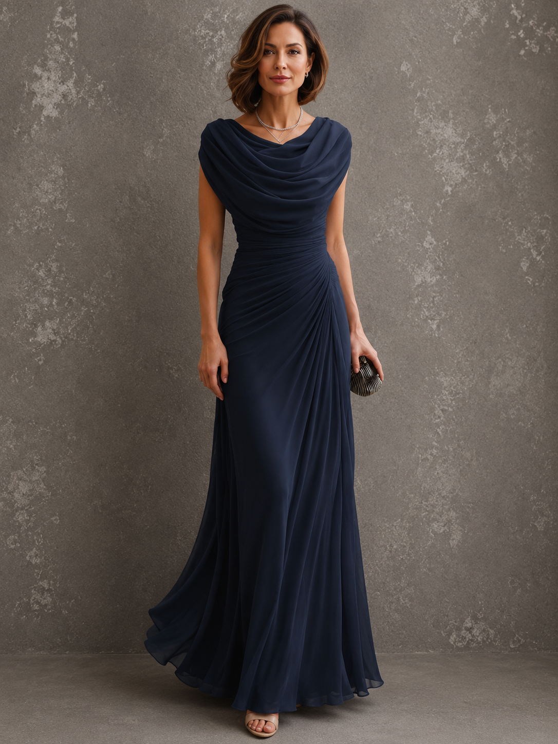 Anna & Julia® | Jilliann – elegancka sukienka maxi