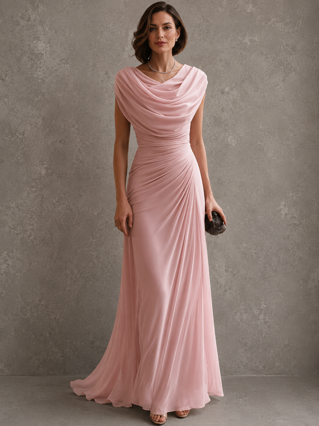 Anna & Julia® | Jilliann – elegancka sukienka maxi