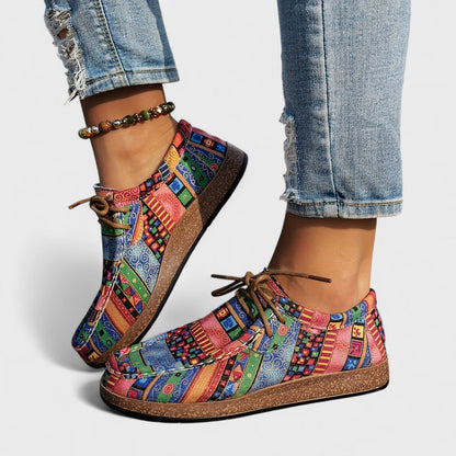 Anna & Julia® | Kolorowe wygodne sneakersy