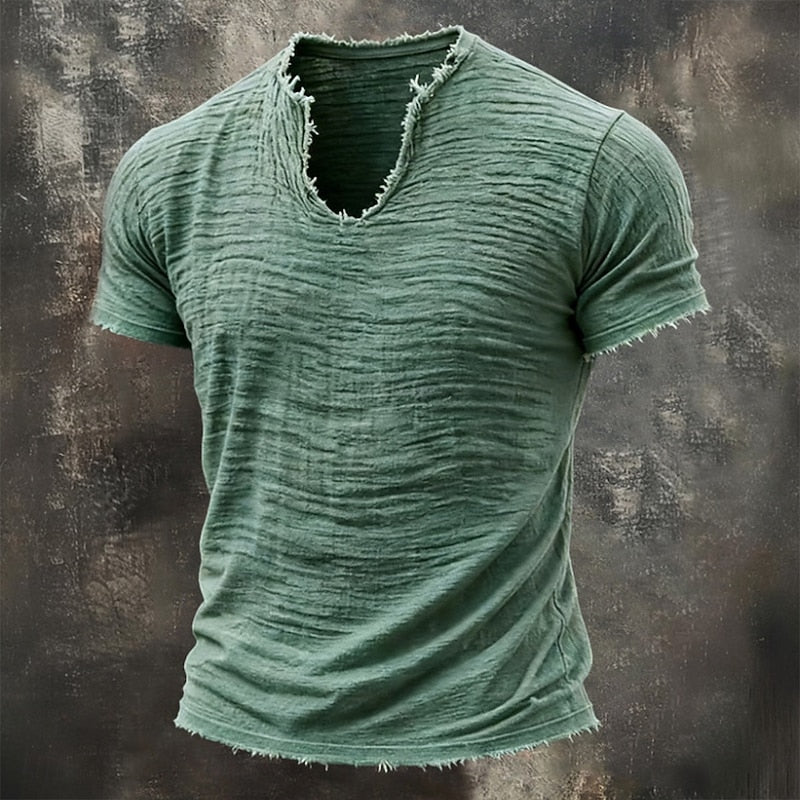 Anna & Julia® | T-shirt z dekoltem w serek