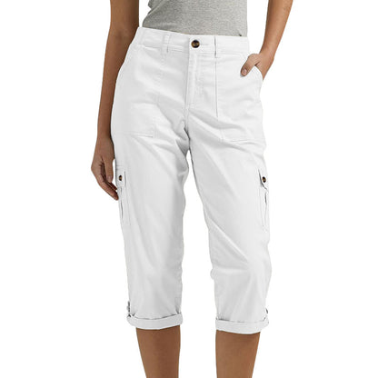 Anna & Julia® | Spodnie capri z wieloma kieszeniami