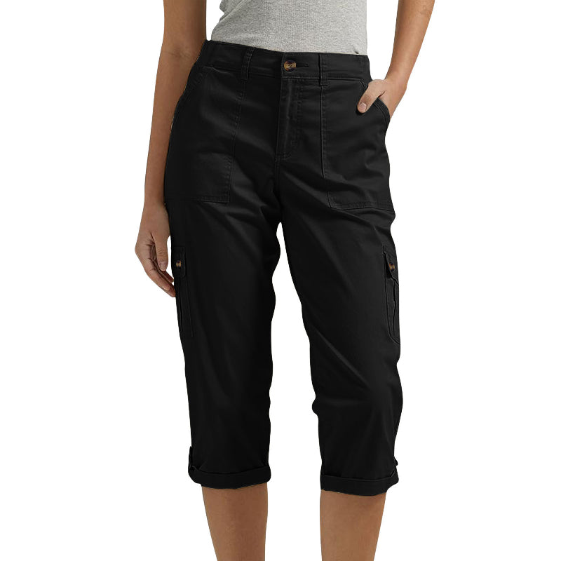 Anna & Julia® | Spodnie capri z wieloma kieszeniami