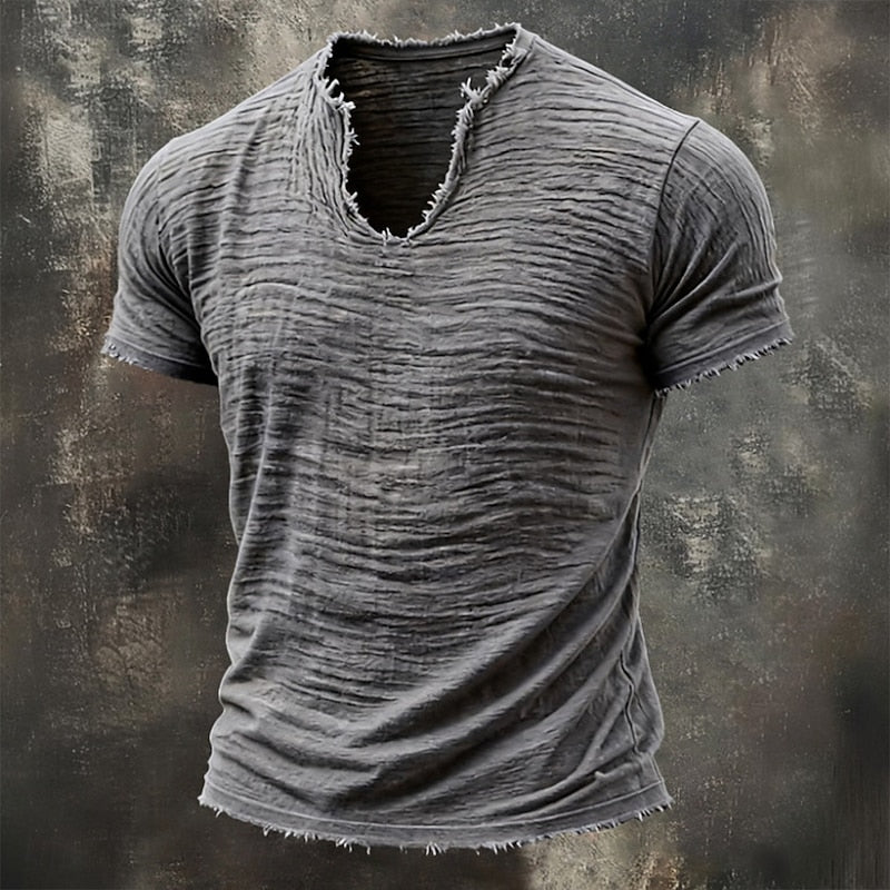Anna & Julia® | T-shirt z dekoltem w serek